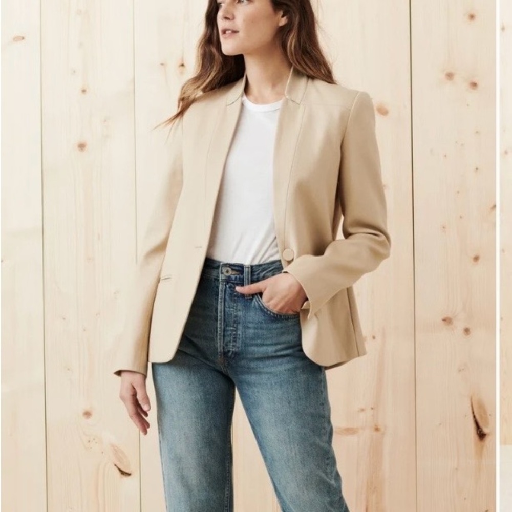 Jenni Kayne Boy Blazer in Khaki